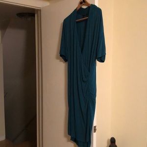 Turquoise Banana Republic Dress